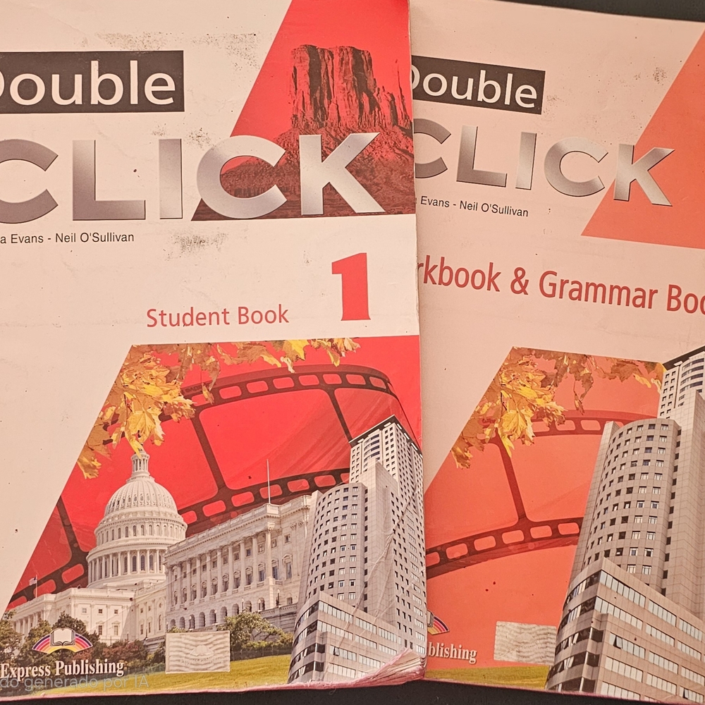 Double Click Student Book 1 - Red and White